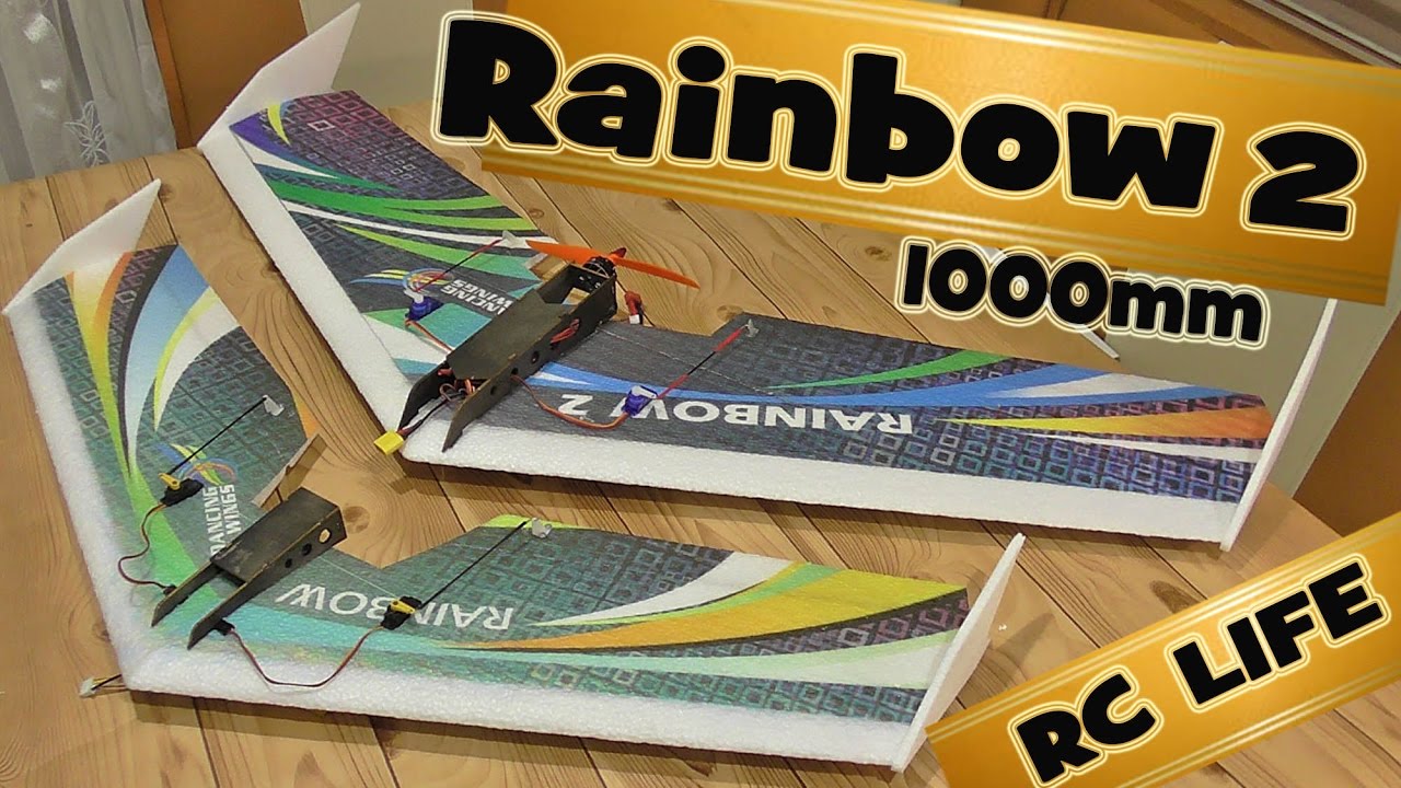 DW HOBBY Rainbow Ⅱ  1000mm. Обзор и сборка модели
