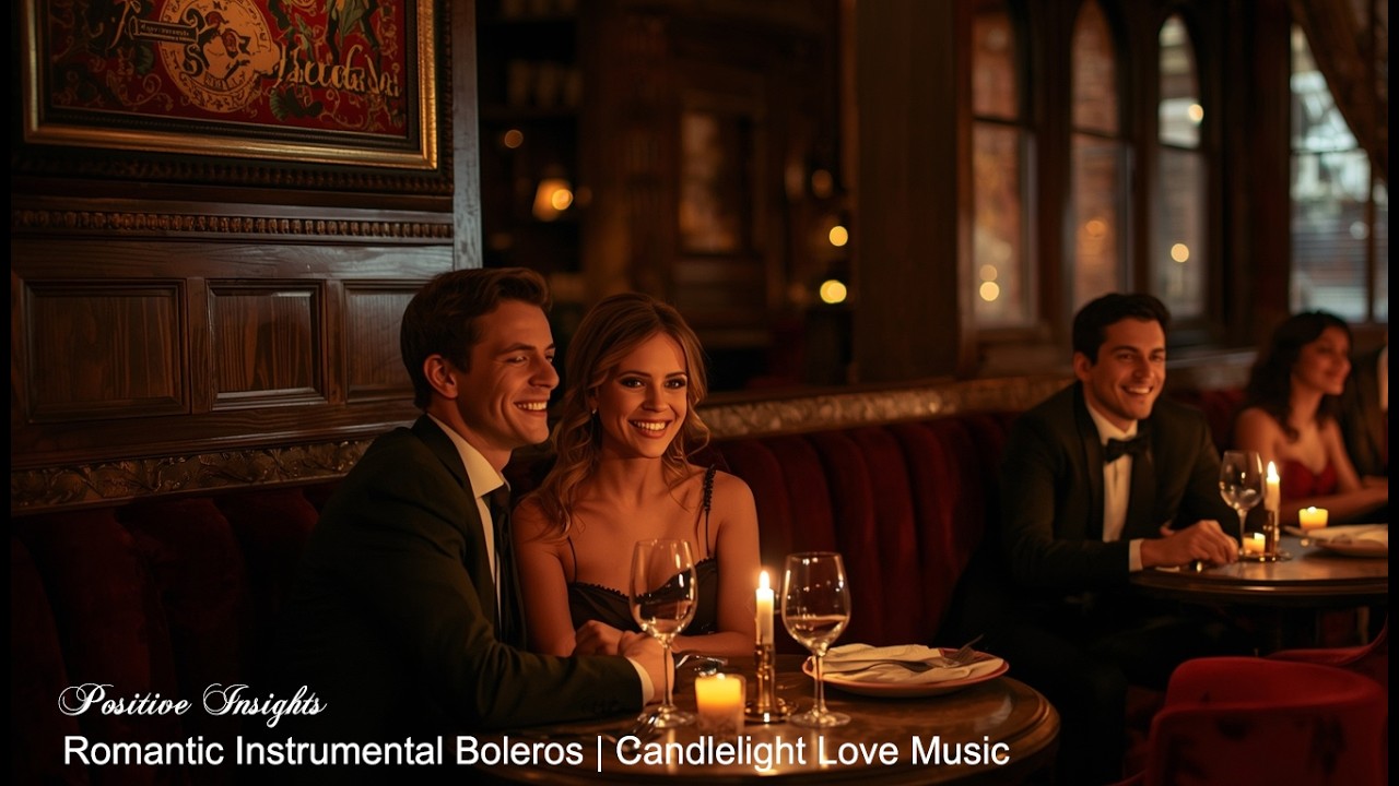 Romantic Instrumental Boleros | Candlelight Love Music