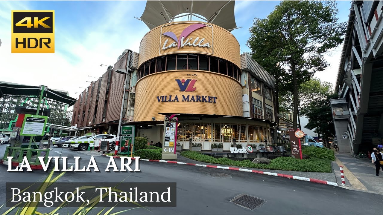 4K HDR| Walk around La Villa Ari| Looking for restaurants!| Ari| October 2022| Bangkok| Thailand