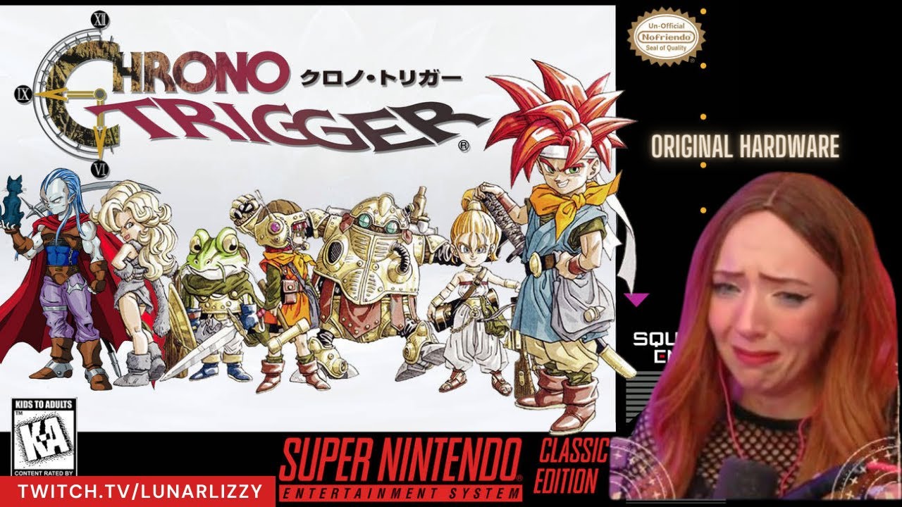 1st time Playing Chrono Trigger END GAME TEARS [SNES] [Twitch Archive] [Unedited VOD] [Chapters]