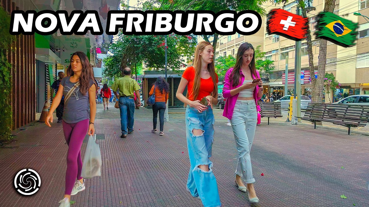 НОВА ФРИБУРГО 🇨🇭 БРАЗИЛЬСКАЯ ШВЕЙЦАРИЯ 🇧🇷 Рио-де-Жанейро — Горный регион в Рио — 2024【 4K UHD 】