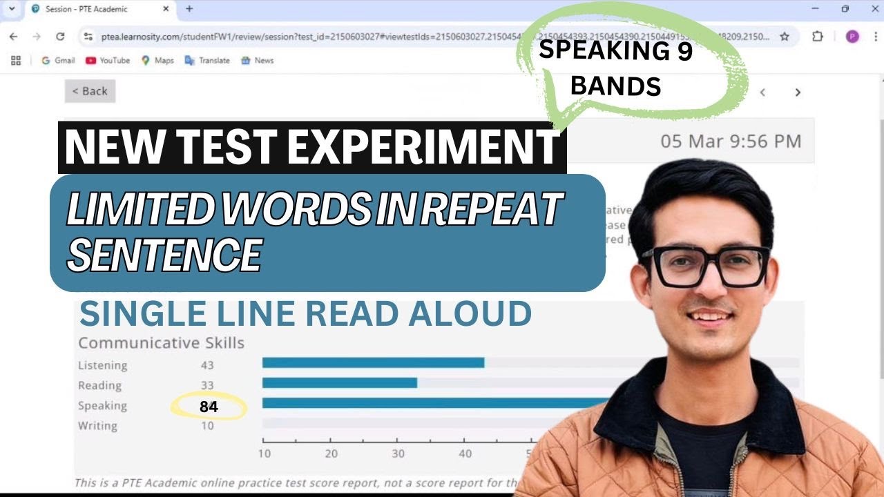 PTE TEST EXPERIMENT 2025 || PTE TRICKS, SINGLE LINE, REPEAT SENTENCES, TEMPLATE #pte