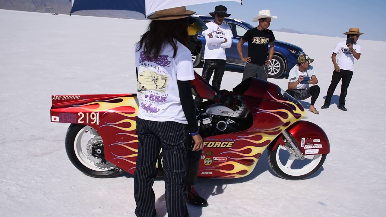 Bonneville Motorcycle Speed Trials 2017