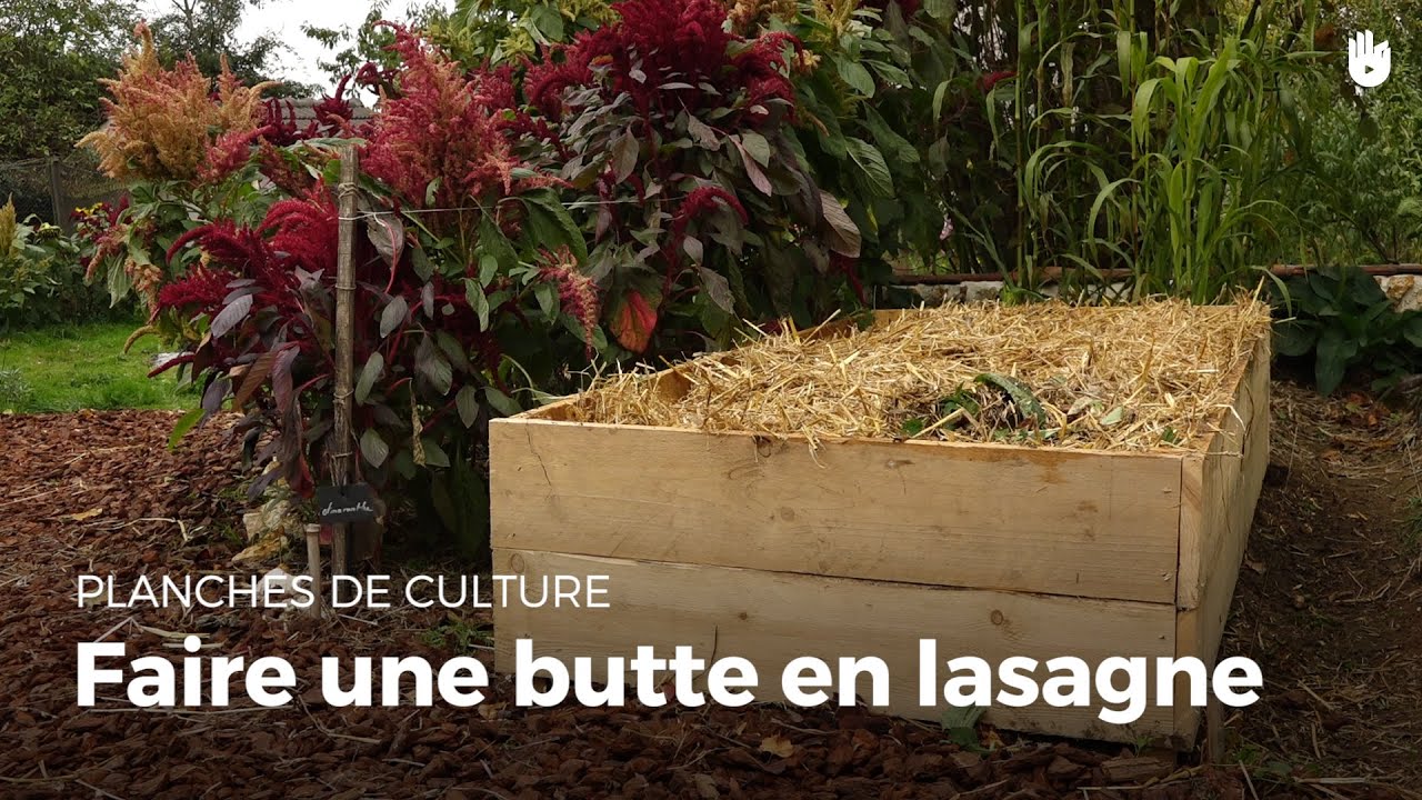 Faire une butte en lasagne