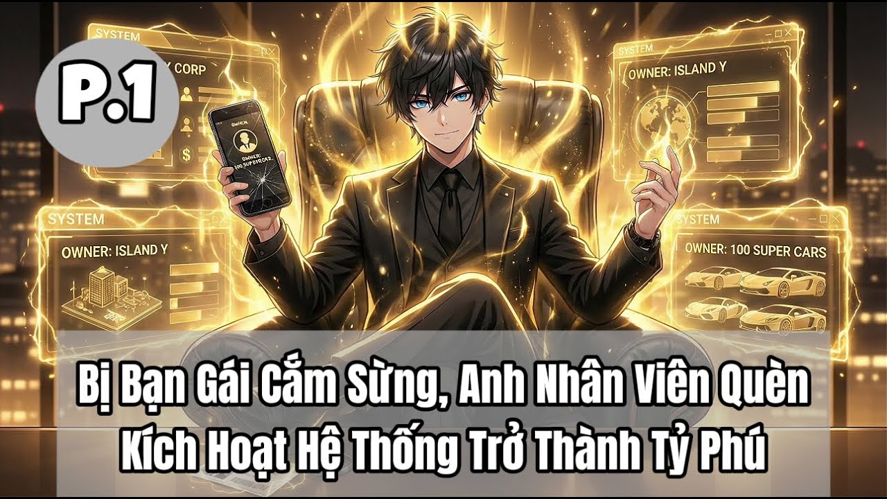 Bị Bạn Gái Cắm Sừng, Anh Nhân Viên Quèn Kích Hoạt Hệ Thống Trở Thành Tỷ Phú | P1