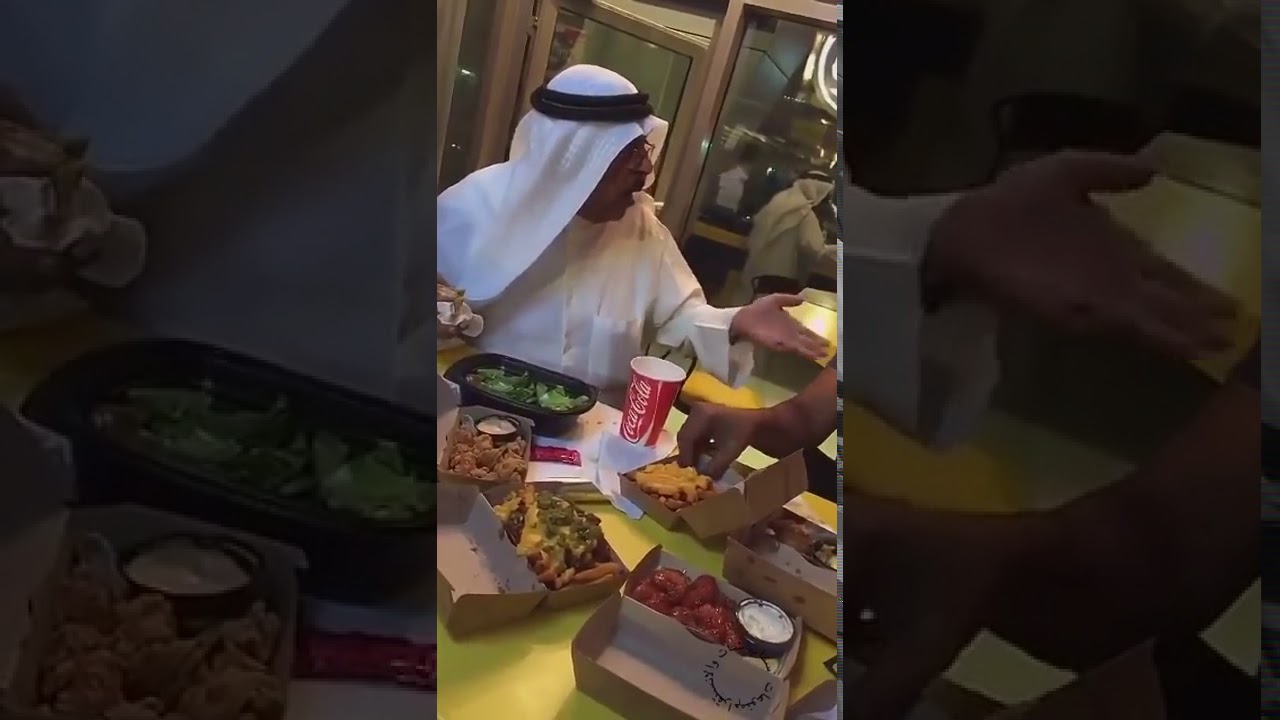 فهد العرادي سناب 59 مع خاله في المطعم الجزء ٢