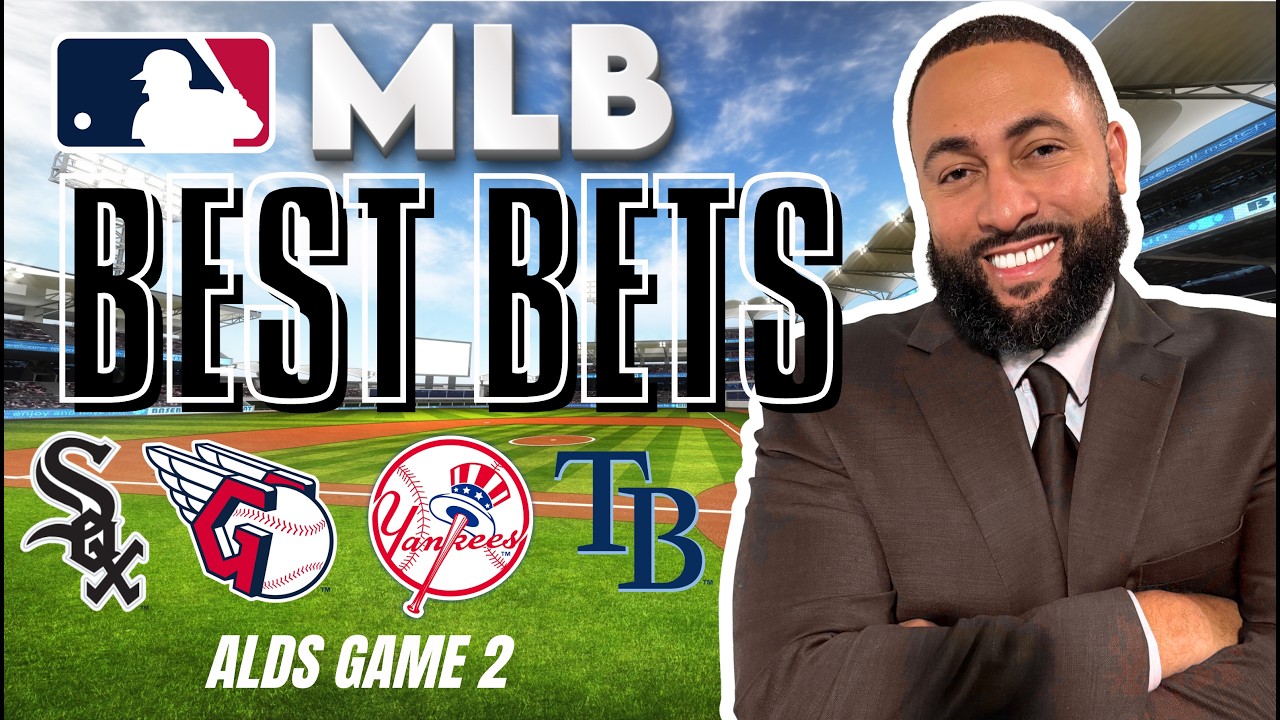 Лучшие прогнозы на плей-офф MLB СЕГОДНЯ! ALDS, игра 2 | &laquo;Уайт Сокс&raquo; против &laquo;Гардианс&raquo; | &laquo;Янкиз&raquo; п...