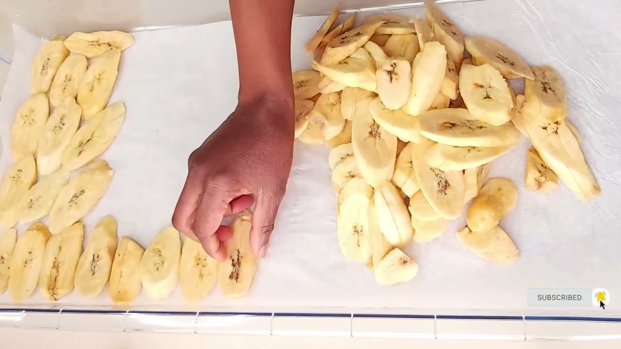 How to properly preserve plantain slices plus the best way to fry frozen plantain