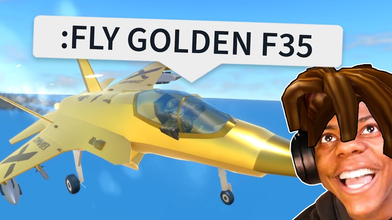 ROBLOX Military Tycoon Funny Moments (F35)