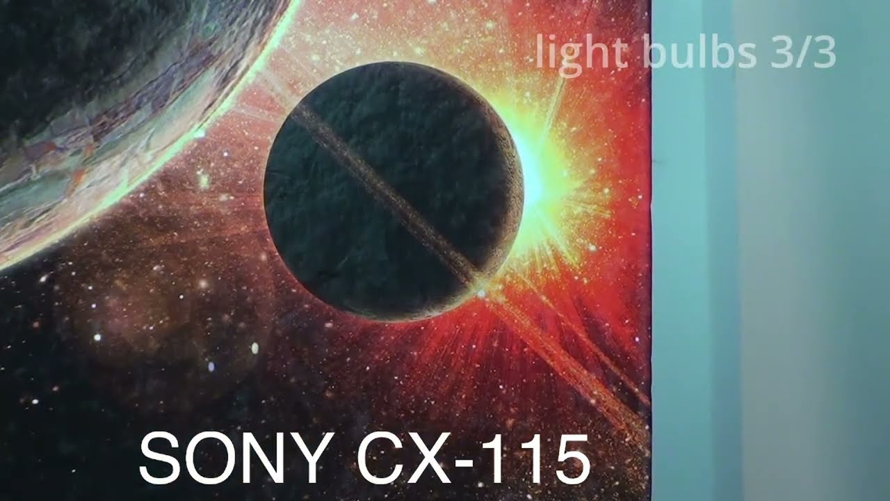 low light environment comparison SONY CX-115 vs SONY CX-450 vs CANON XA-30