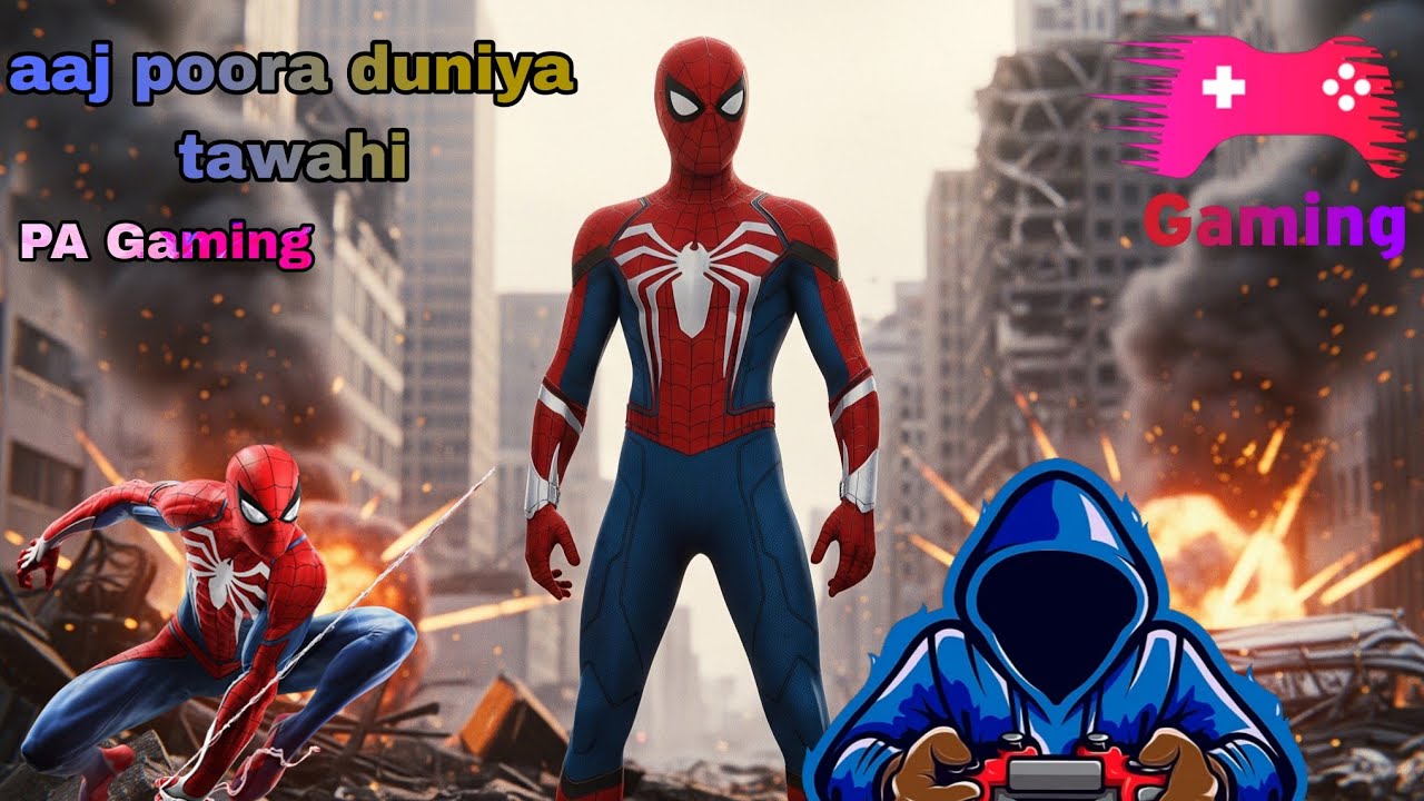 🎮Spider Hero Sheher Ka Asli Hero! 🕸️ (Action Gameplay 🎬 