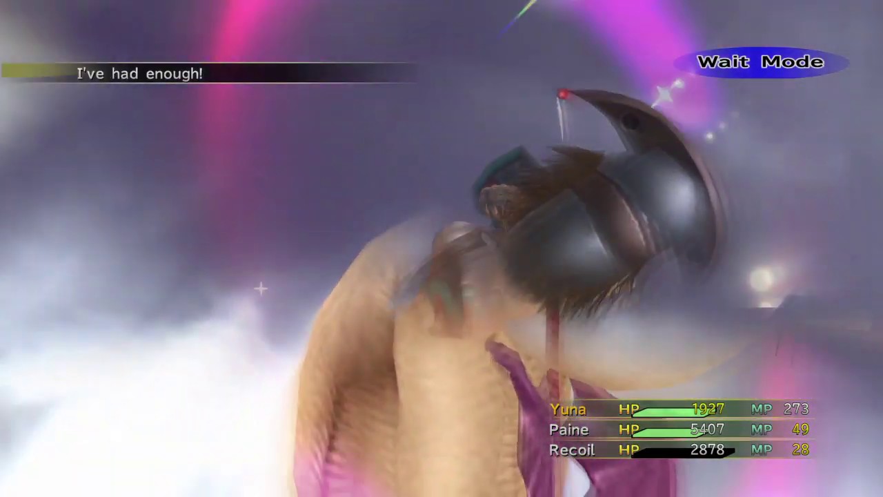FINAL FANTASY X-2 HD Remaster - Defeating Trema On 1st Playthrough/No OP Items