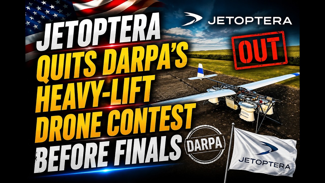 Jetoptera quits DARPA&rsquo;s heavy-lift drone contest before finals
