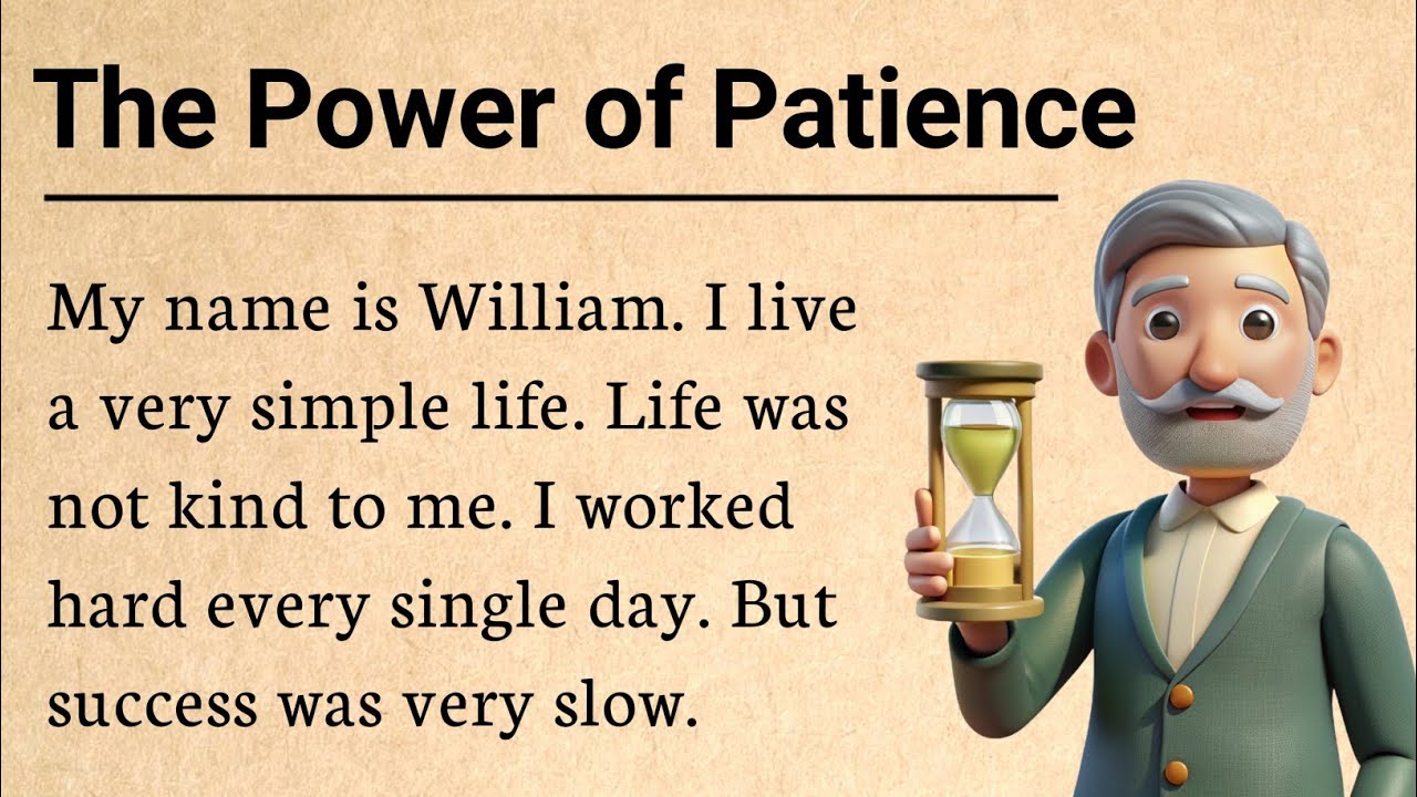 English Learning Through Stories 🌟 The Power Of Patience || Helpful Story For begginers 