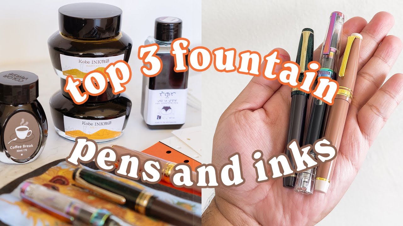 Favorite Fountain Pens & Inks | JOBSJOURNAL x @AbbeySy