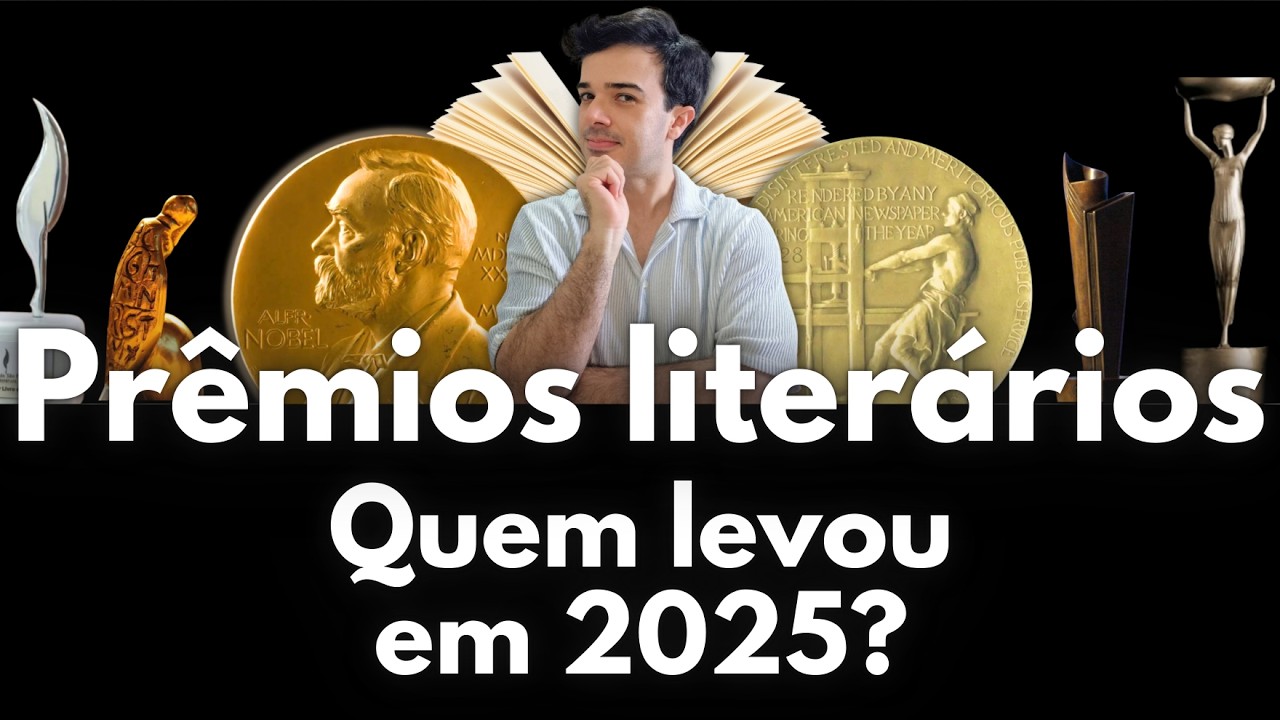 Quem ganhou o quê? Os vencedores dos prêmios literários de 2025