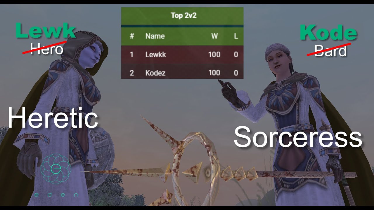 Lewk & Kode - Sorc + Heretic - New Meta? 100 win - 0 loss (w/Comms) (no music due to copyright)