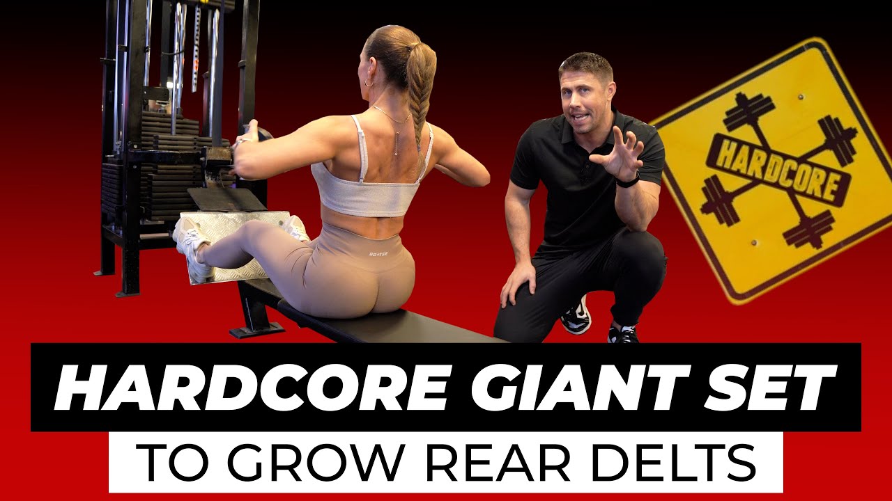 Hardcore Giant Set to Grow Rear Delts | Gareth Sapstead