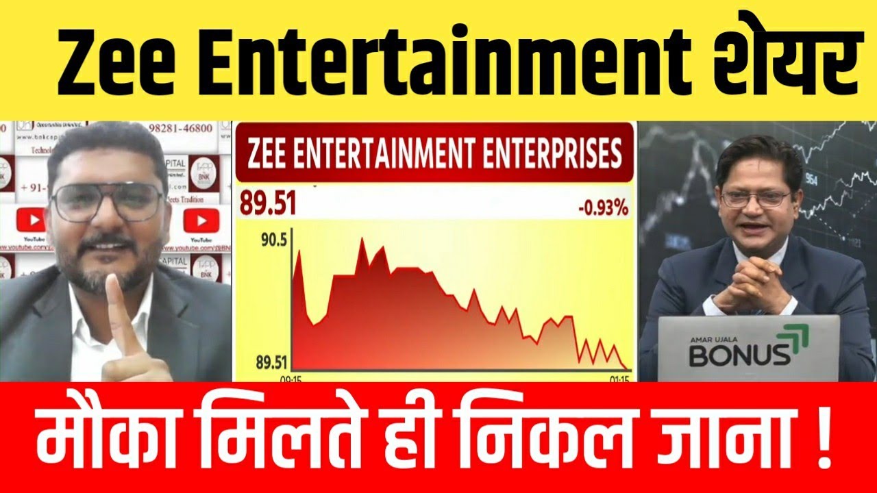 ZEE Entertainment share रखे या निकले?,zeel share latest news today,zeel share analysis,Target 2026