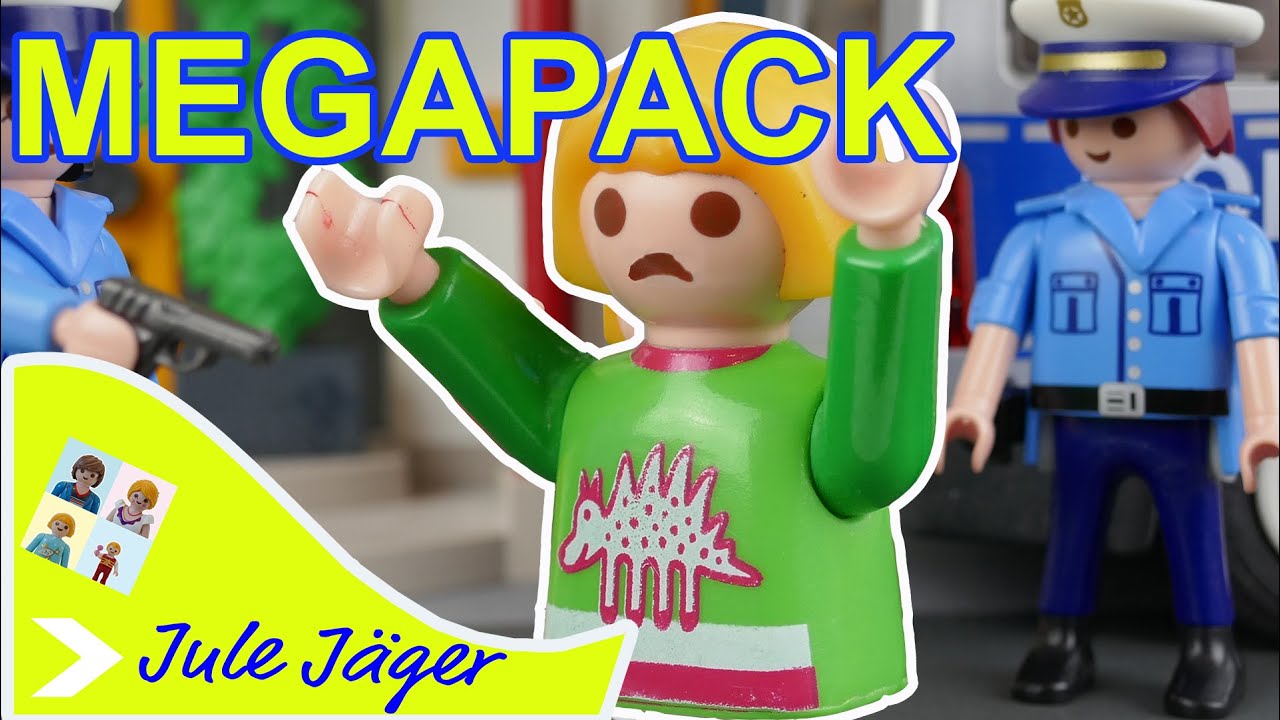 Playmobil Film deutsch - Polizeigeschichten - Videosammlung für Kinder  mit Jule Jäger