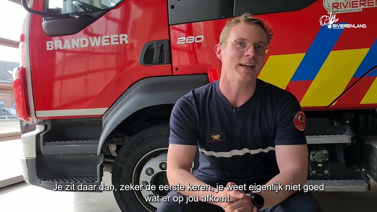 Ben Renders - stagiair brandweerman