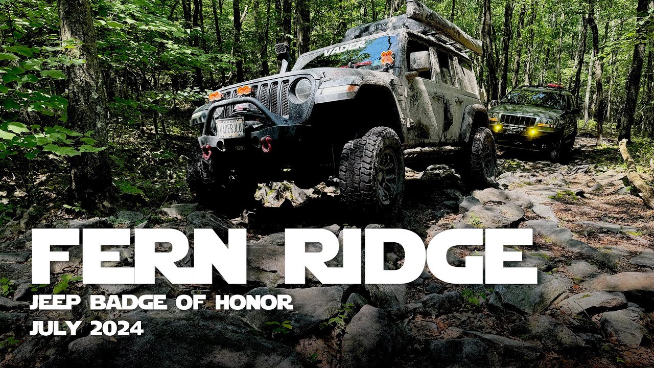 AOAA Fern Ridge — Jeep Badge of Honor — Blue Trail