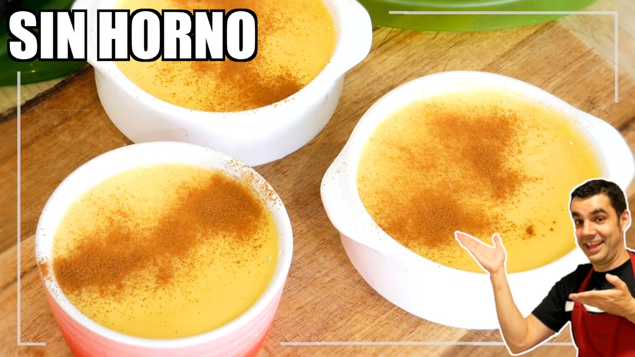 La MEJOR RECETA de NATILLAS TRADICIONALES 😋 ¡SIN MAICENA!