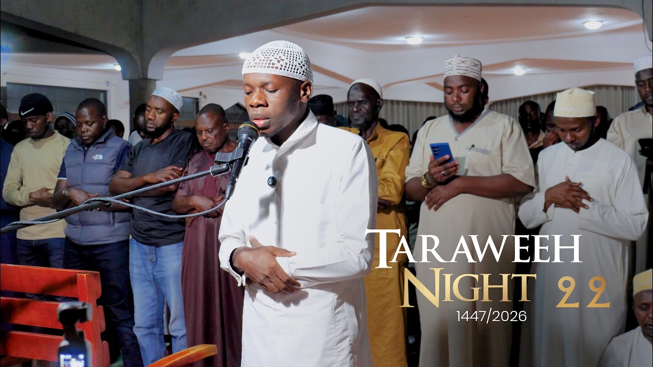 TARAWEEH 1447/2026 | Muwada Swalahuddiin | Night 22