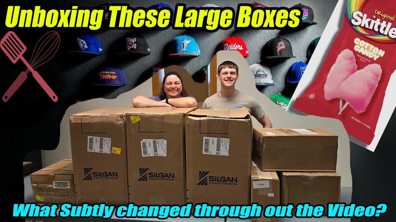 Unboxing (There is a Surprise change- Can you find it?) Hats, Flashlights, Tools, Candy! Watch Close