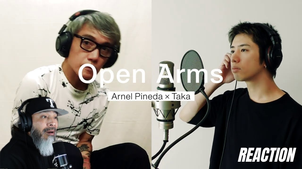 Arnel Pineda x Taka (One OK Rock) - Open Arms (Journey) WOW!!!!