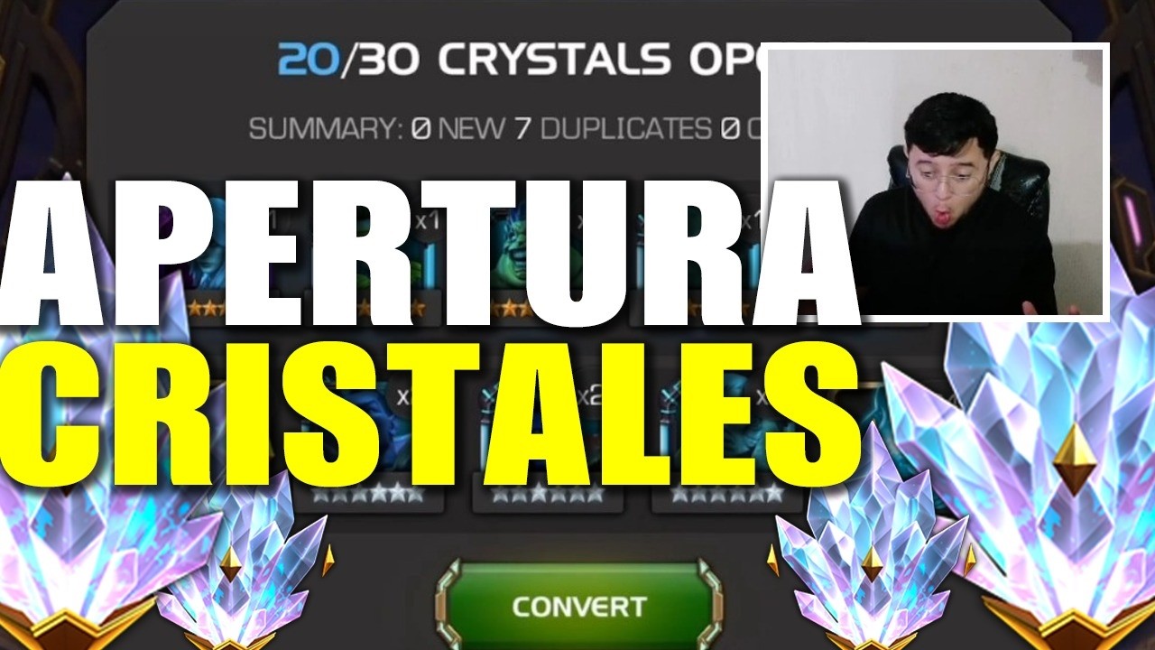 APERTURA! 30x EMPOWERED CRYSTALS | RECORDATORIO DE DROPS! | MCOC