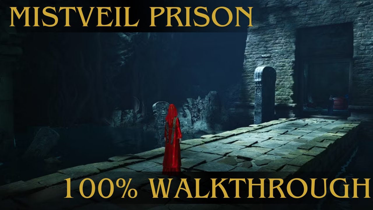 LATEST MISTVEIL PRISON DUNGEON 100% WALKTHROUGH !