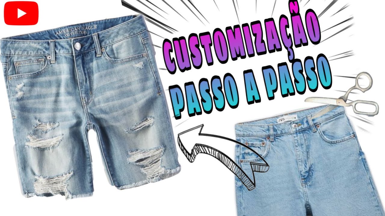 CUSTOMIZAÇÃO DE SHORTS