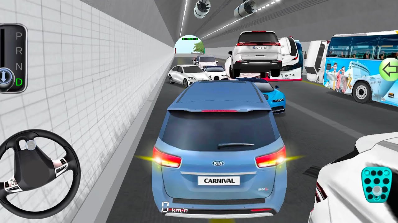 New Kia Carnival car High speed driving -3d driving class android game || car game #gameplay 