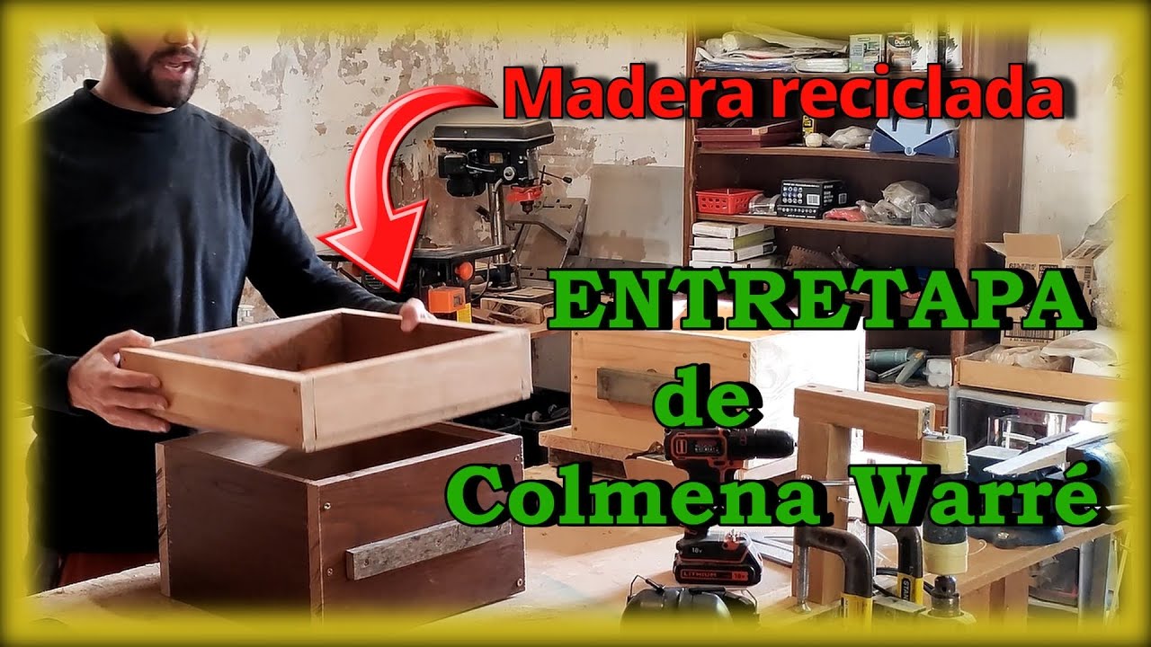 Como construir una ENTRETAPA - Tips de Aislamiento- Colmena Warré