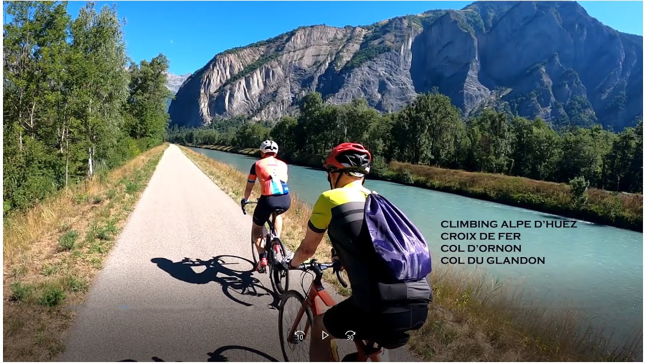 Cycling Alpe D'Huez and the Croix De Fer
