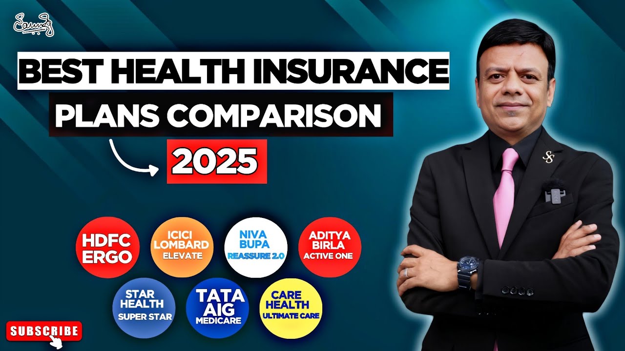 Comparison of Health insurance plans in india 2025
