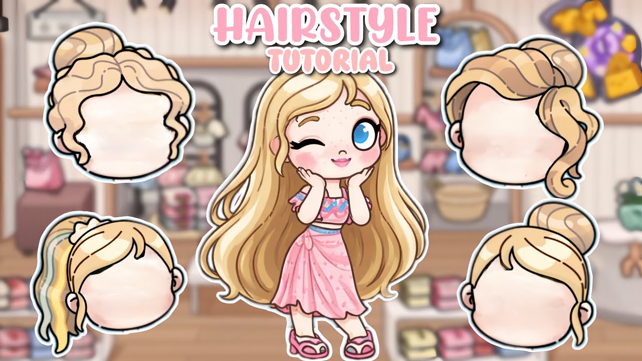Hairstyle Tutorial 💇&zwj;♀️✨ | Avatar World | Pazu 