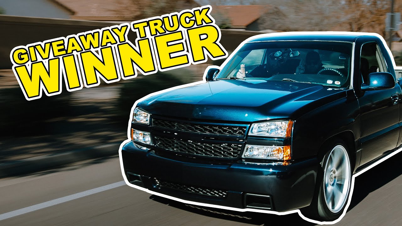 Meeting The Winners Of The Giveaway Truck!!