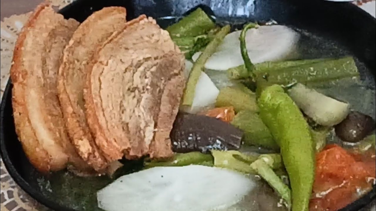 CRISPY PORK LIEMPO SINIGANG // HOW TO COOK  CRISPY PORK LIEMPO SINIGANG //