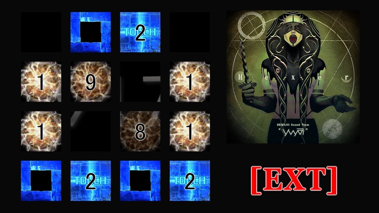 【jubeat beyond the Ave.】Hexer [EXT] 譜面確認
