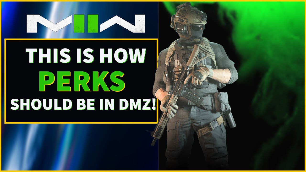 How The DMZ Perks Should Be! | COD MW2