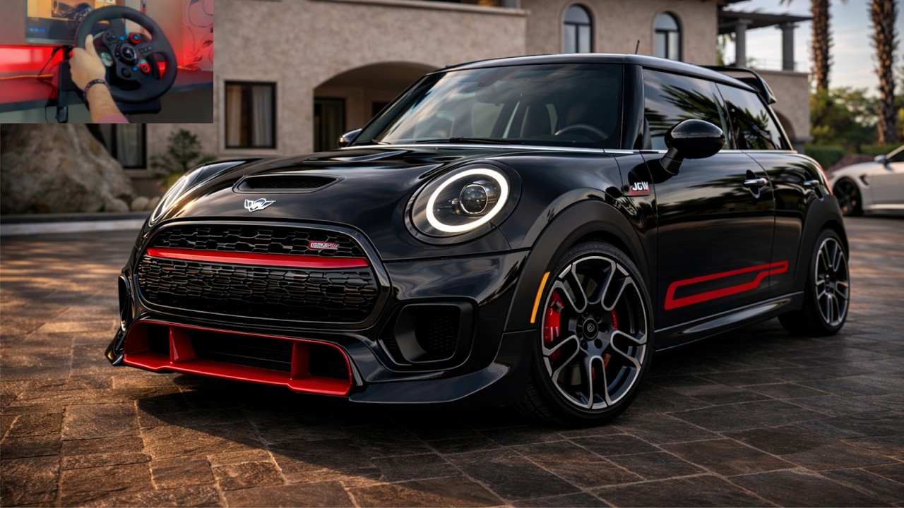 Forza Horizon 5 | Mini Cooper JCW GP Track Weapon | ONE HAND Handcam Logitech G29