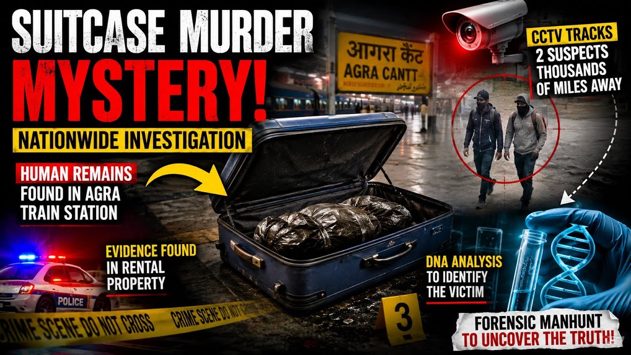 The Mystery of the Abandoned Red Suitcase 🇬🇧 |Crime News|Crime Report 