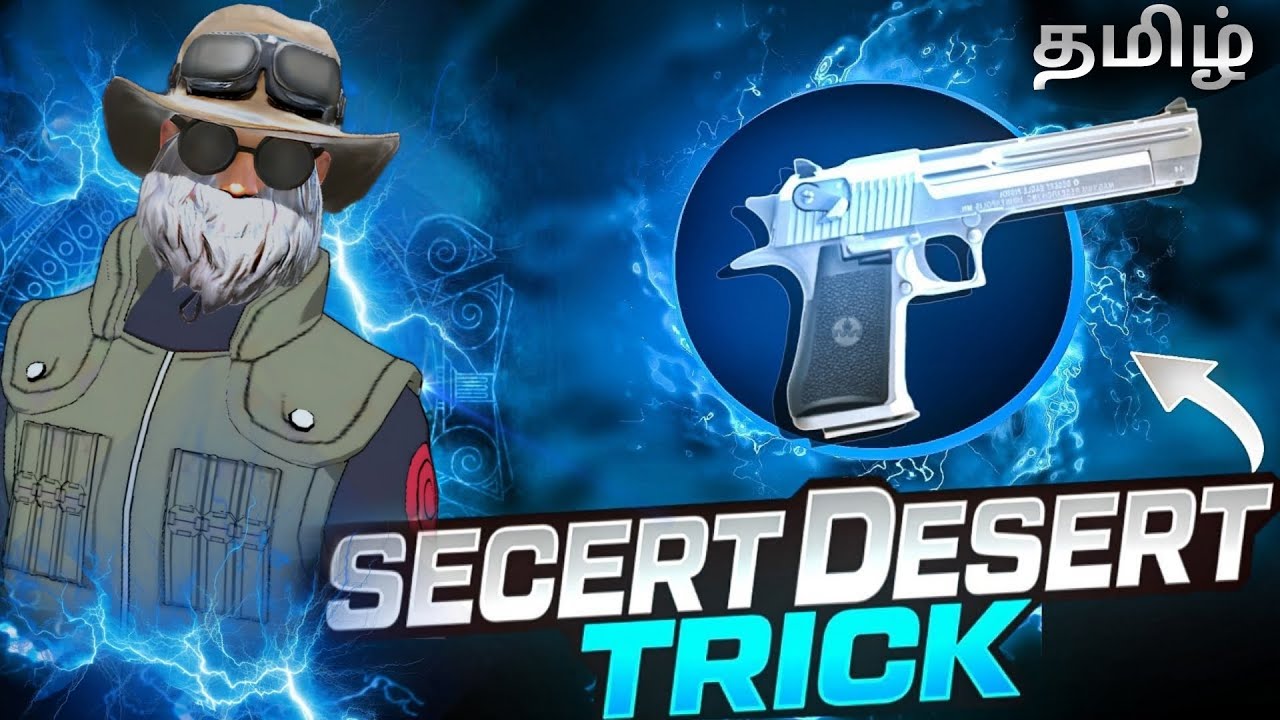 DESERT EAGLE HEADSHOT TRICK 😎(2025) 0% RECOIL ☠️ [DESERTEAGLE ❌ KALUGUU ✅] 🤣 #freefiretamil #2025