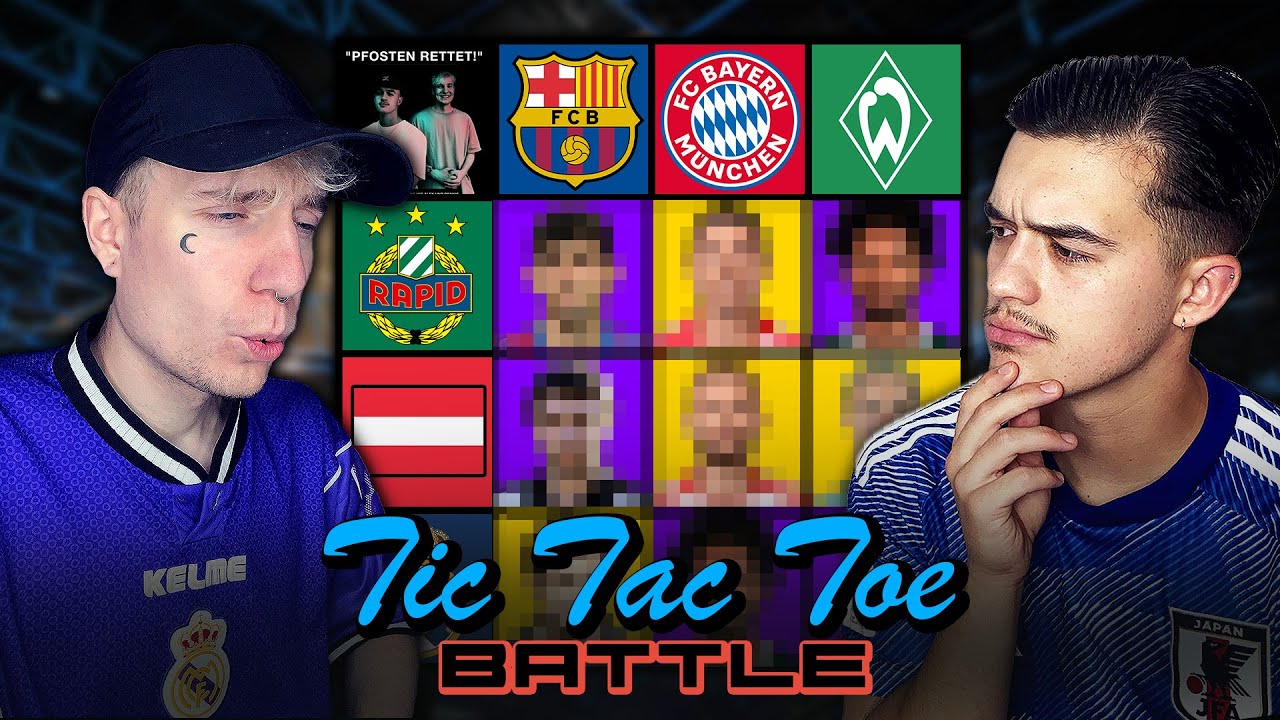 ENDLICH WIEDER FUSSBALL TIC TAC TOE vs. DENNY 👊💥