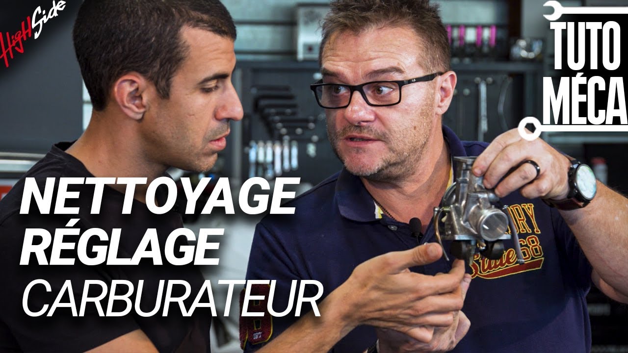 Tuto Méca Pot Racing : Nettoyage et réglage carbu (étape 2)