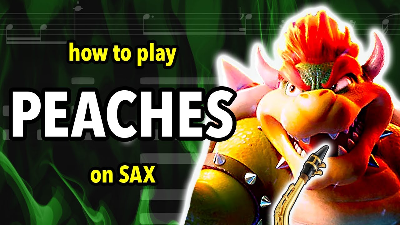 How to play Peaches on Sax | Saxplained