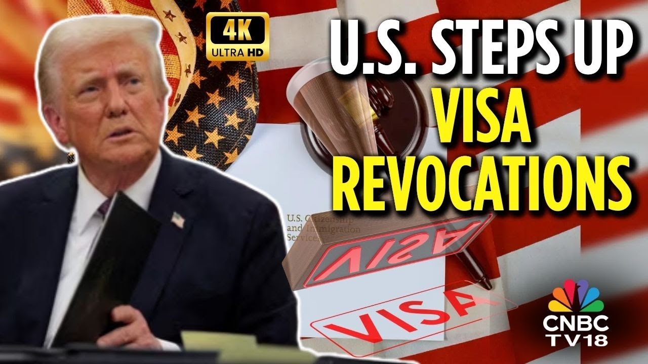 США аннулировали 85 000 виз с января | Дональд Трамп | Визы США | Видео 4K | N18G