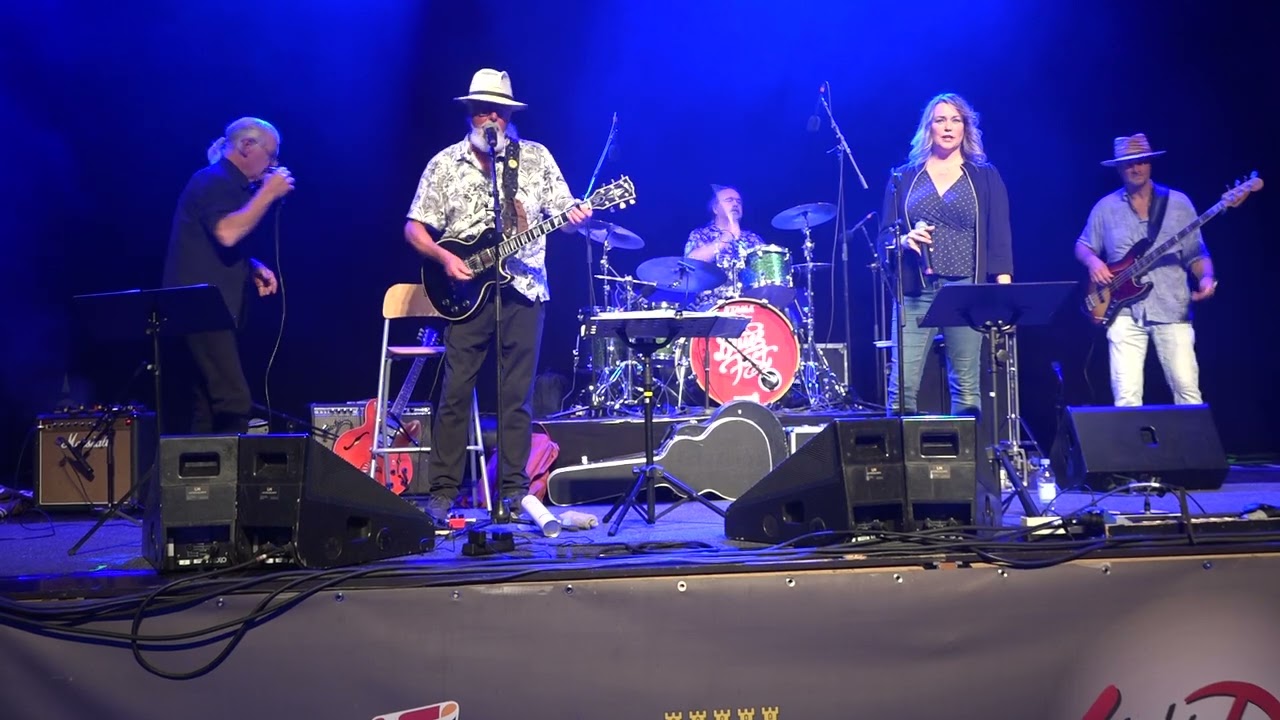 Crash and burn - Karin Rudefelt & Doctor Blues på Åmåls Bluesfest 2024